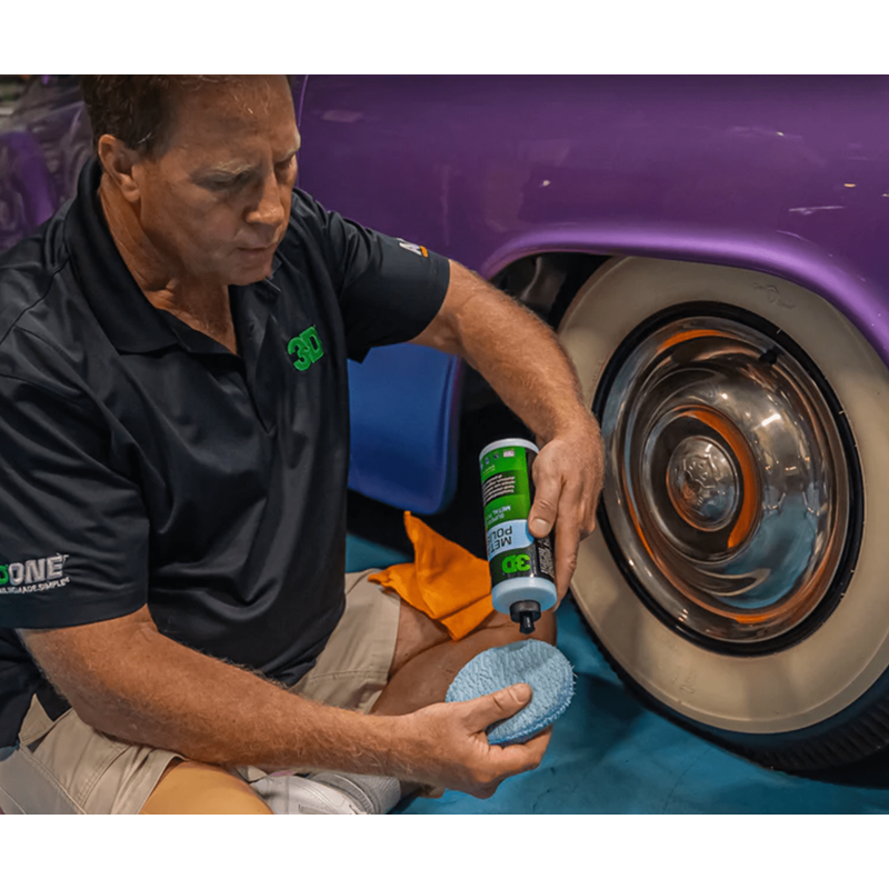 Поліроль 3D Metal Polish Deep Blue Polish. Для очистки та відновлення блиску металічних поверхонь