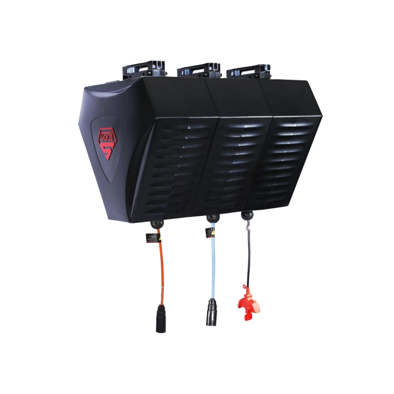 Промисловий модульний подовжувач SGCB Modular Electric Hose Reel. Модульного типу з електрокабелем, 10 м