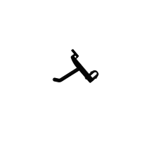 Маленький гачок SGCB Small Hanging Hook. Для інструментальної панелі, 10 шт