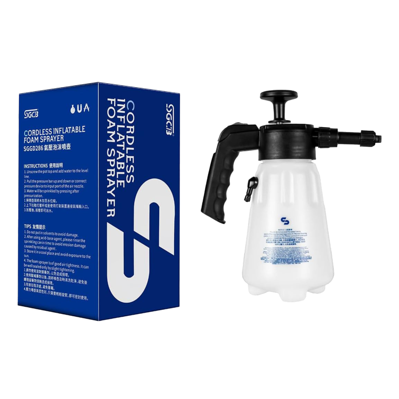 Пневматичний піногенератор SGCB Pressure Pump Foaming Sprayer. Для нанесення засобів