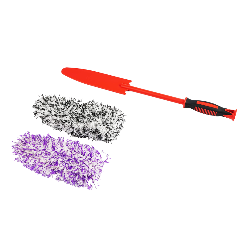 Йорш з мікрофібри MaxShine Premium Flat Microfiber Wheel Brush with Replaceable Cover 2.0. Для чищення колісних дисків