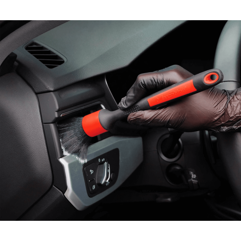 М'який пензель MaxShine ESS Plus Detailing Brush Ultra Soft Large. Для делікатного прибирання в салоні