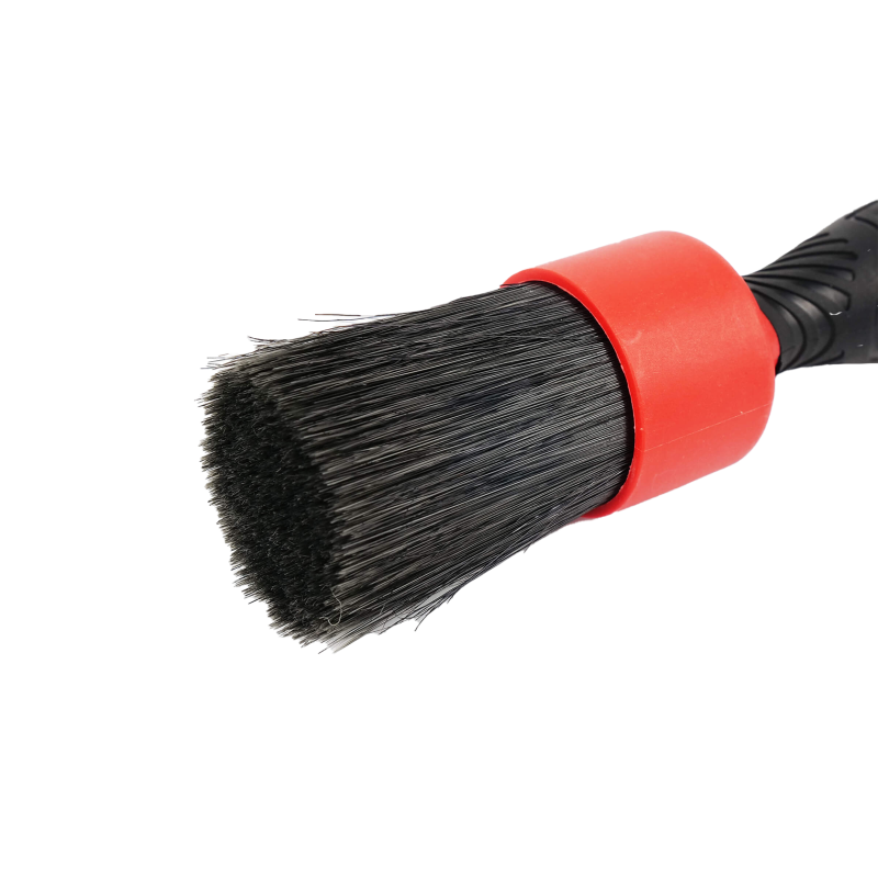 Гібридний пензель MaxShine Mixed Bristle Detailing Stubby Brush. Для видалення стійких забруднень та зовнішньої мийки