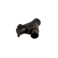 RUPES 2-Way Union Complete With 1 Valves Ø 50mm. Y-подібний з'єднувач із клапаном для пилососа