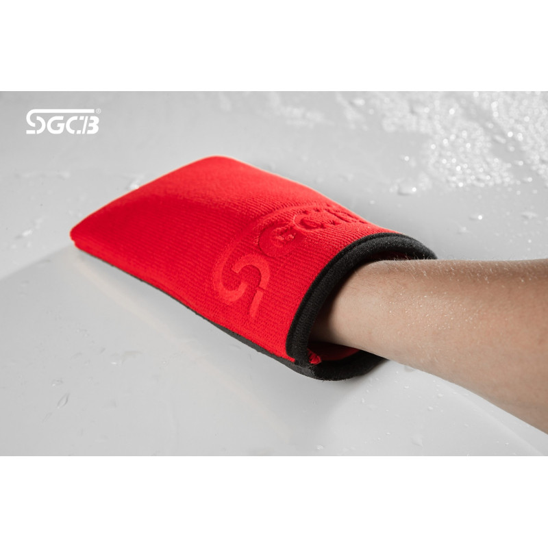 Рукавиця-автоскраб SGCB Magic Clay Mitt. Для очищення незмивних забруднень