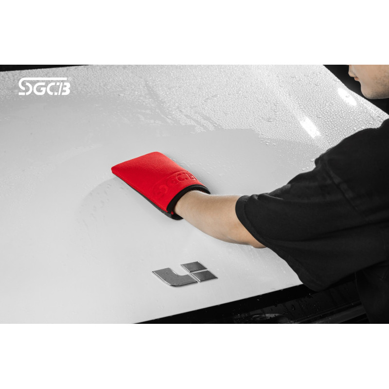 Рукавиця-автоскраб SGCB Magic Clay Mitt. Для очищення незмивних забруднень