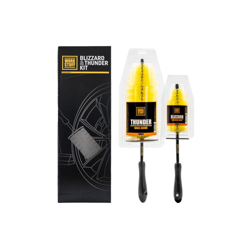 Набір йоршів Work Stuff Blizzard & Thunder Kit. Для чистки колісних дисків