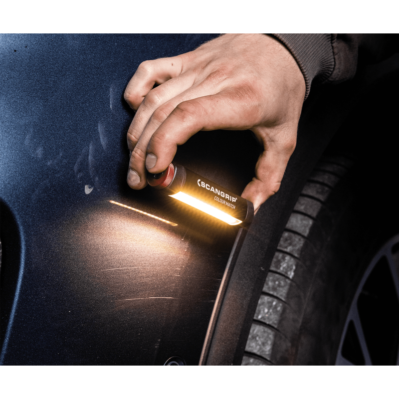 Налобний ліхтар Scangrip Unimatch. Для детейлінгу, кольоропідбору та інспекції