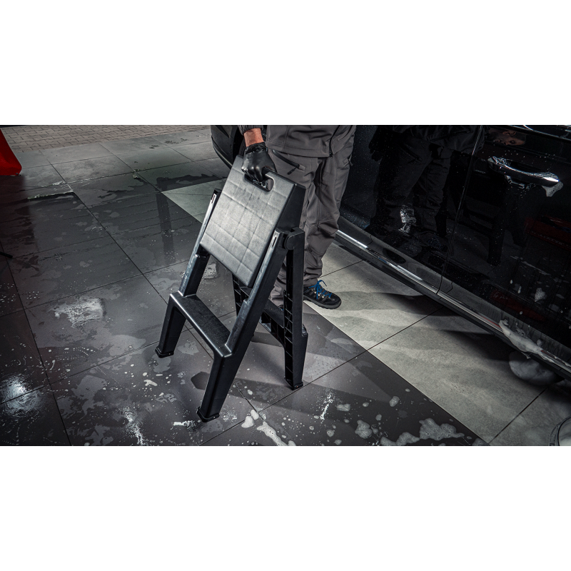 Драбина пластикова SGCB Plastic Double Side Car Cleaning Stool. Для роботи у важкодоступних місцях