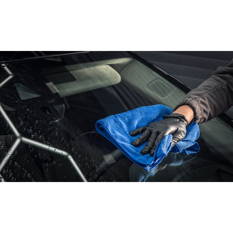 Мікрофібровий рушник SGCB Microfiber Towel Blue 40 × 60 cm. Для універсального застосування