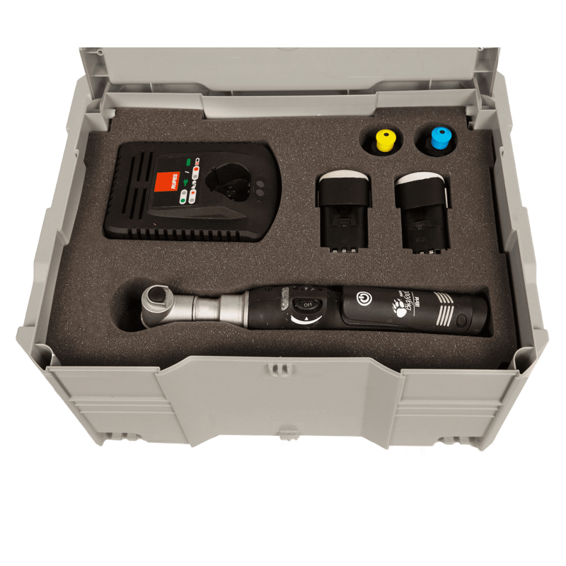 Полірувальна машина RUPES iBrid Nano Short Neck LUX. З ротаційним та ексцентриковим обертанням