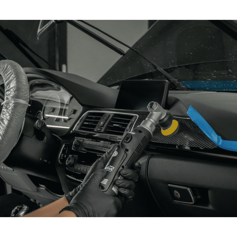 Полірувальна машина RUPES iBrid Nano Short Neck DLX. З ротаційним та ексцентриковим обертанням