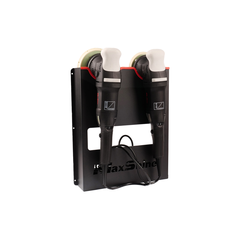 Настінний тримач MaxShine Machine Polisher Wall Holder Double. Для полірувальних машин, подвійний