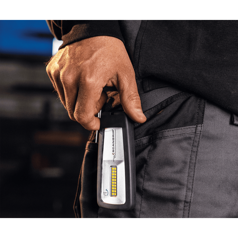 Ручний ліхтар Scangrip Miniform for Life. З магнітом та поворотним гаком