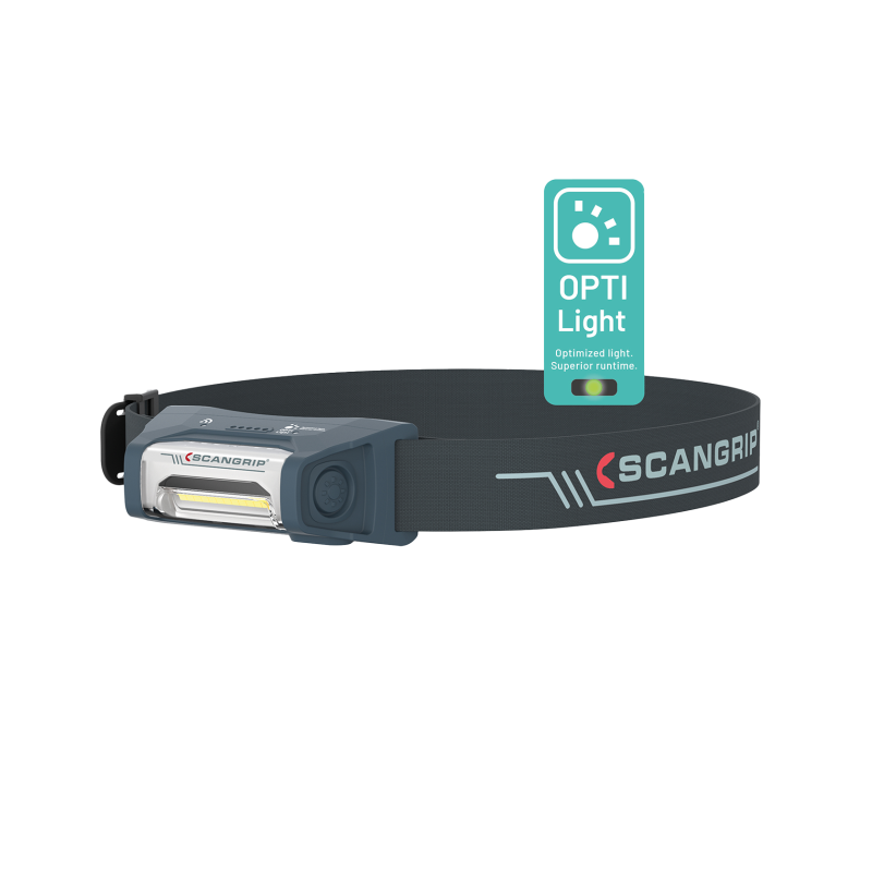 Налобний ліхтар Scangrip I-View for Life. З безконтактним датчиком та тривалим часом роботи
