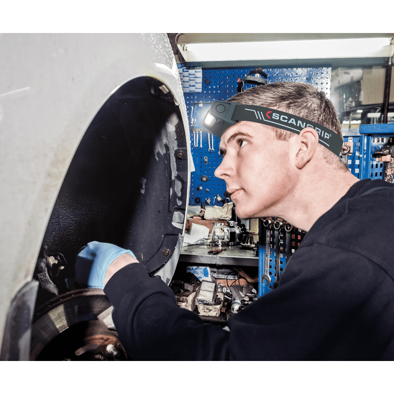 Налобний ліхтар Scangrip I-View for Life. З безконтактним датчиком та тривалим часом роботи