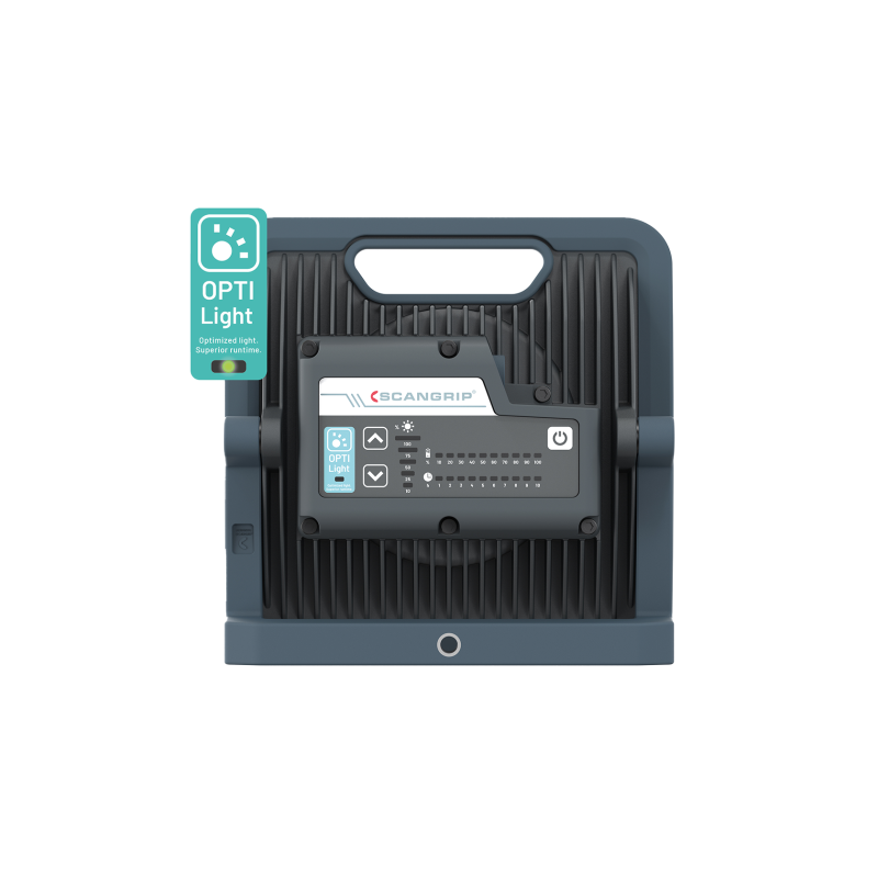 Світлодіодний прожектор Scangrip NOVA 6 C+R for Life. З мережевим кабелем та акумулятором