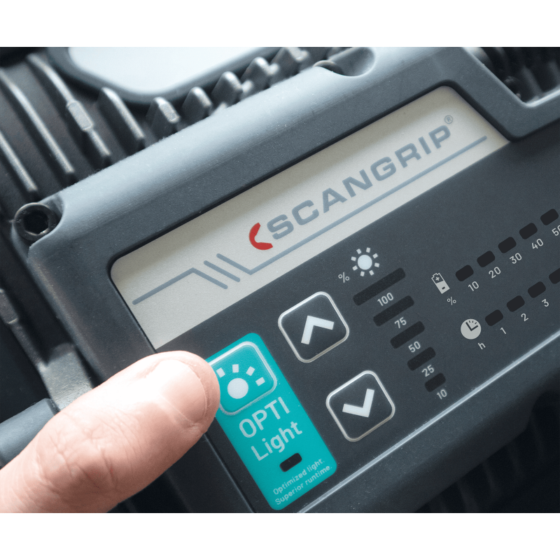 Світлодіодний прожектор Scangrip NOVA 6 C+R for Life. З мережевим кабелем та акумулятором