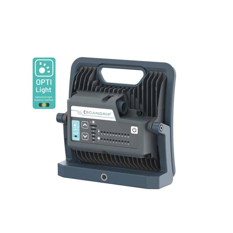 Світлодіодний прожектор Scangrip NOVA 4 C+R for Life. З мережевим кабелем та акумулятором