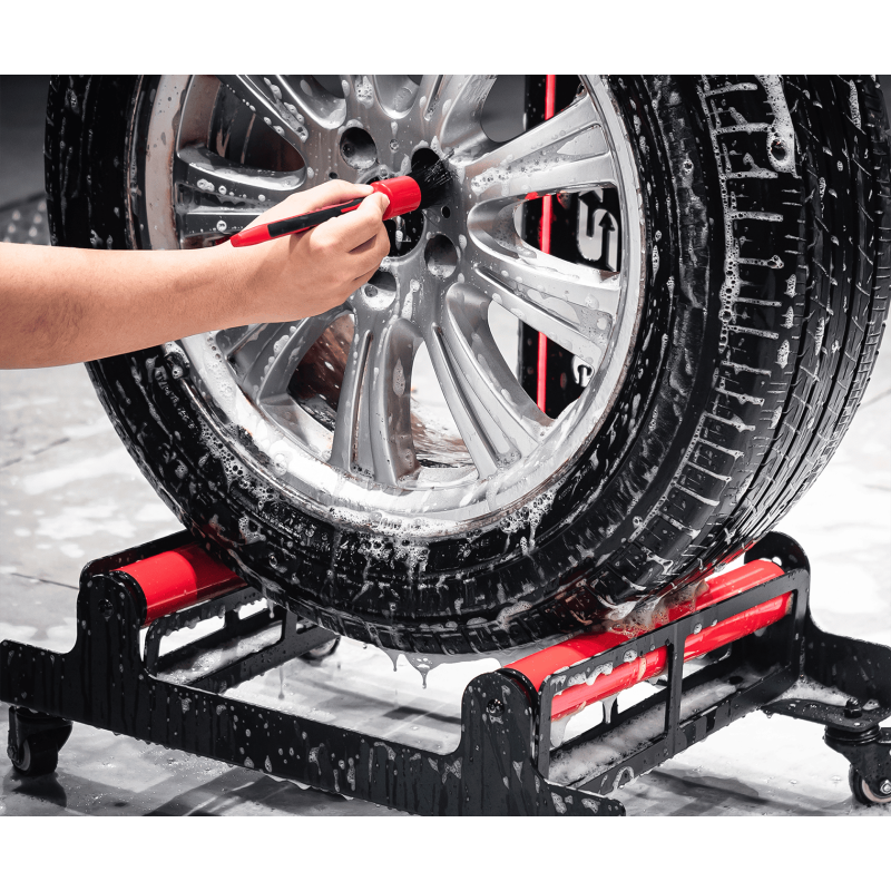 Стенд для детейлінга коліс MaxShine Wheel Stand with LED Light. З LED-підсвіткою