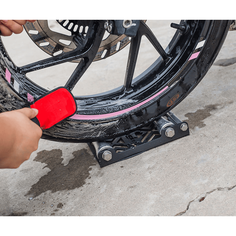 Стенд MaxShine Motorcycle Stand Wheel Roller. Для мийки та обслуговування мотоциклетних коліс