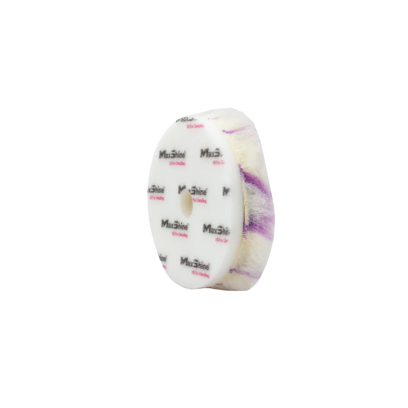 Полірувальний круг MaxShine Premium Wool Cutting Pad Ø125 mm. З шерсті середньої жорсткості, Ø125 мм