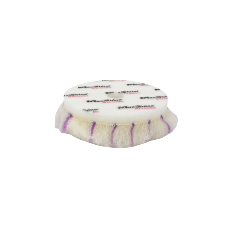 Полірувальний круг MaxShine Premium Wool Cutting Pad Ø125 mm. З шерсті середньої жорсткості, Ø125 мм