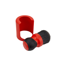 Гібридний пензель MaxShine Curved Grip XL Detailing Brush Mixed. Для внутрішнього та зовнішнього детейлінгу