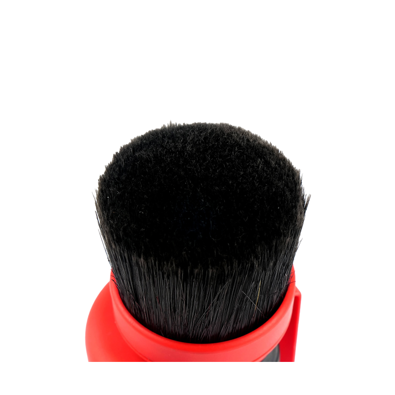 Гібридний пензель MaxShine Curved Grip XL Detailing Brush Mixed. Для внутрішнього та зовнішнього детейлінгу