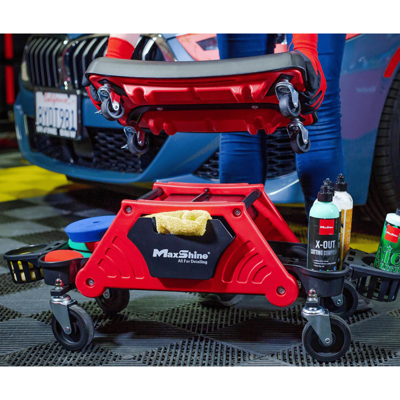 Підкатне крісло MaxShine Mini Creeper. Для робіт на рівні землі