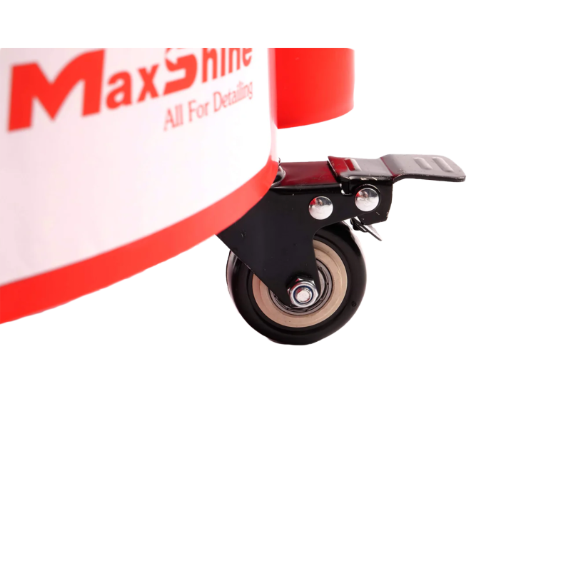 Змінне колесо MaxShine Wheels for Bucket Dolly. Для візків під відра, зі стопором