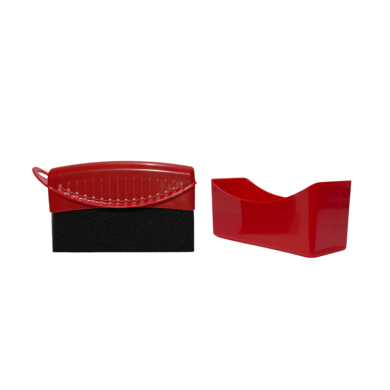 Аплікатор MaxShine Tire Foam Applicator Red. Для чорніння гуми