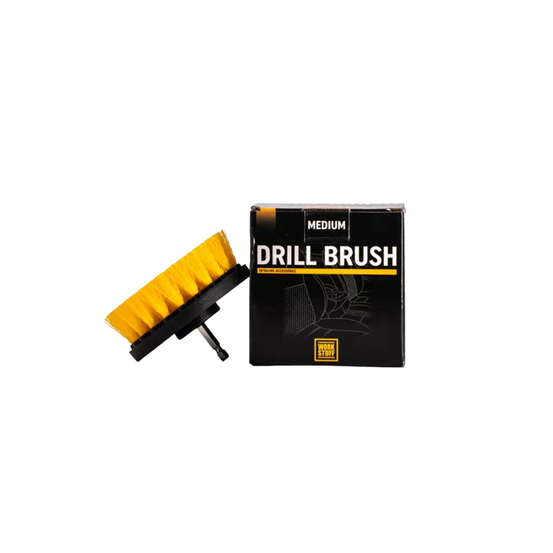 Набір щіток Work Stuff Drill Brush Kit. Для чистки килимів та оббивки