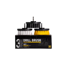 Набір щіток Work Stuff Drill Brush Kit. Для чистки килимів та оббивки