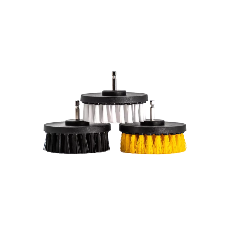 Набір щіток Work Stuff Drill Brush Kit. Для чистки килимів та оббивки