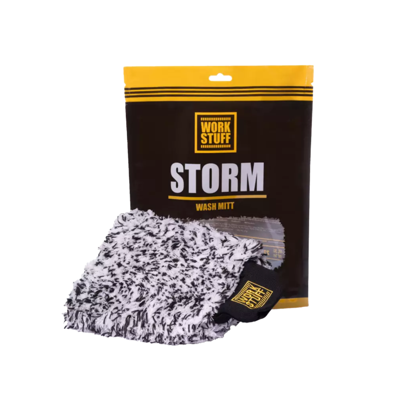 Рукавиця з мікрофібри Work Stuff STORM Wash Mitt. Для ручної мийки кузова