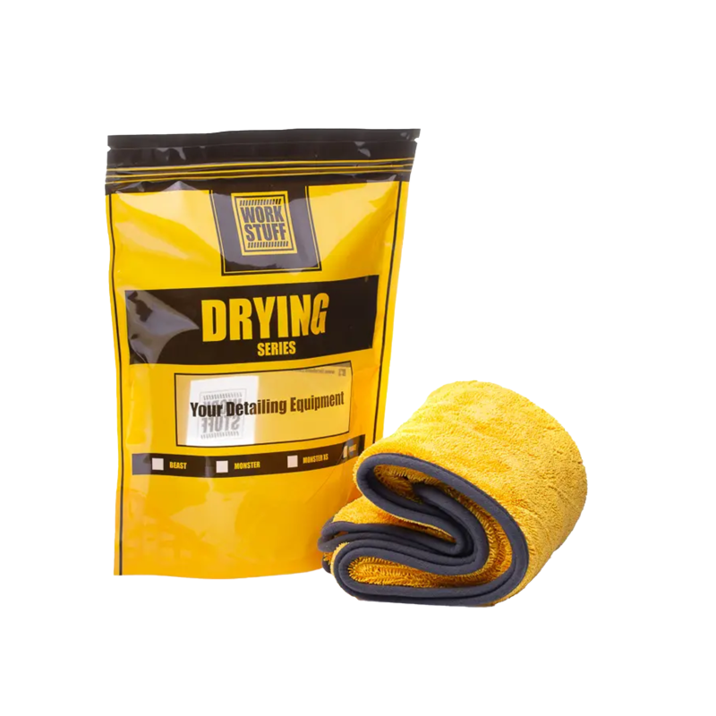 Мікрофібровий рушник Work Stuff MONSTER Drying Towel. Для сушки кузова, видалення пилу та залишків воску