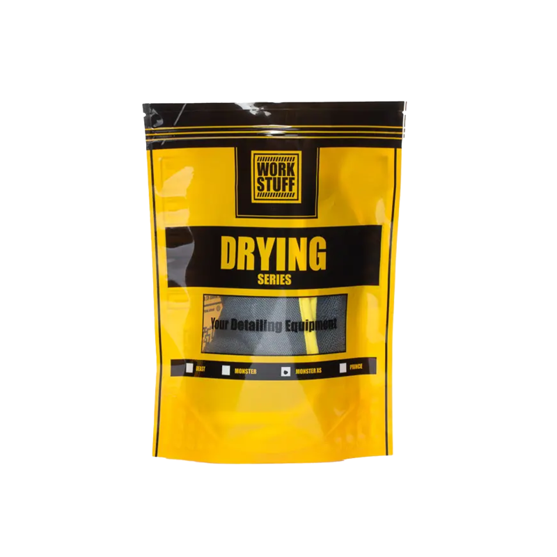 Мікрофібровий рушник Work Stuff MONSTER XS Drying Towel. Для сушки кузова, видалення пилу та залишків воску