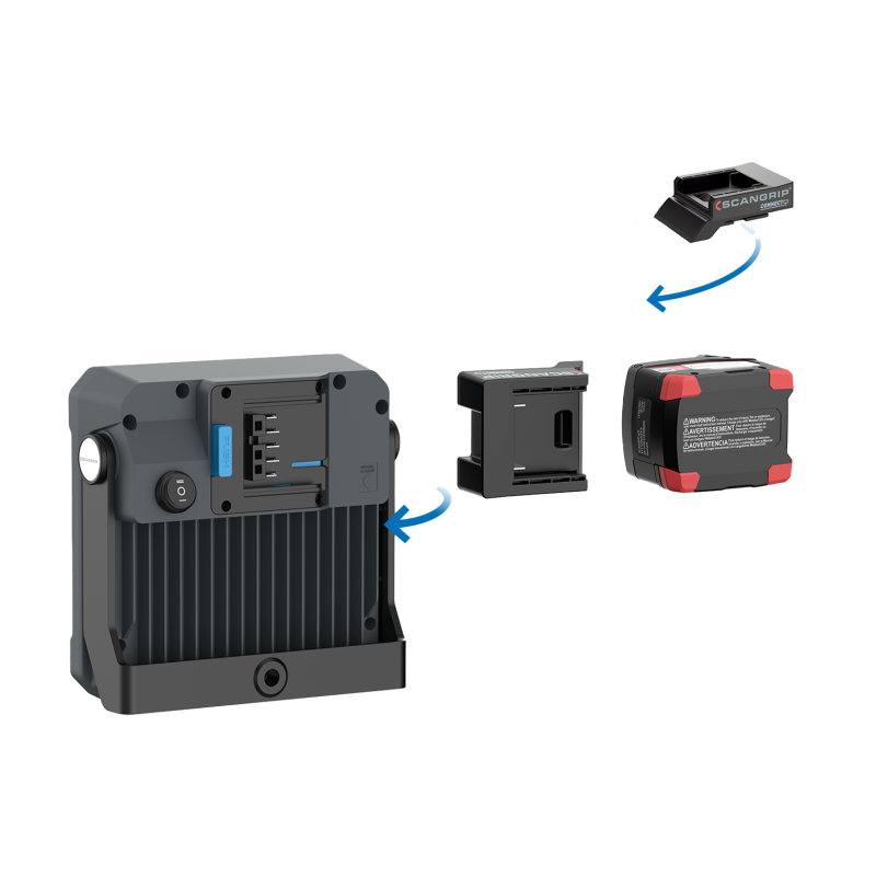 Світлодіодний прожектор Scangrip Vega 2 Connect. З розсіяним світлом, на акумуляторі