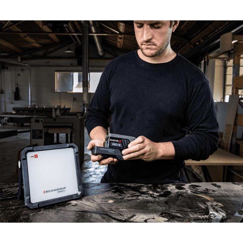 Світлодіодний прожектор Scangrip Vega 2 Connect. З розсіяним світлом, на акумуляторі