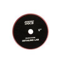 Полірувальний круг SGCB DA Buffing Pad Dark Orange Ø150 mm. З поролону середньої твердості, Ø150/160 мм