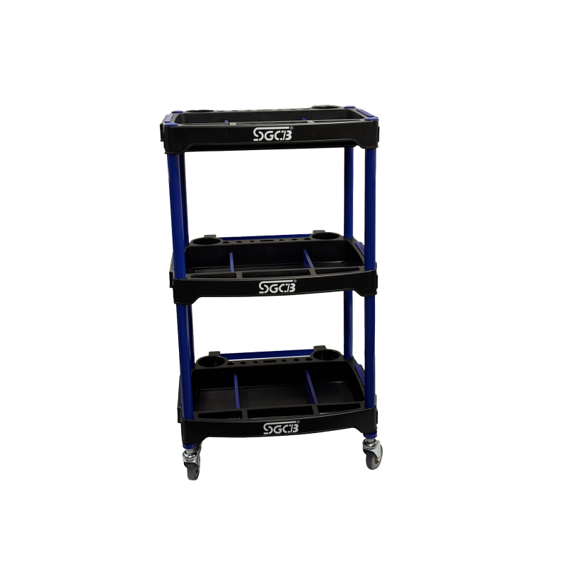 Пластиковий візок SGCB Multifunction Utility Cart SE. Для зберігання та перевезення інструментів та автохімії