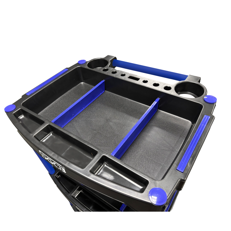 Пластиковий візок SGCB Multifunction Utility Cart SE. Для зберігання та перевезення інструментів та автохімії