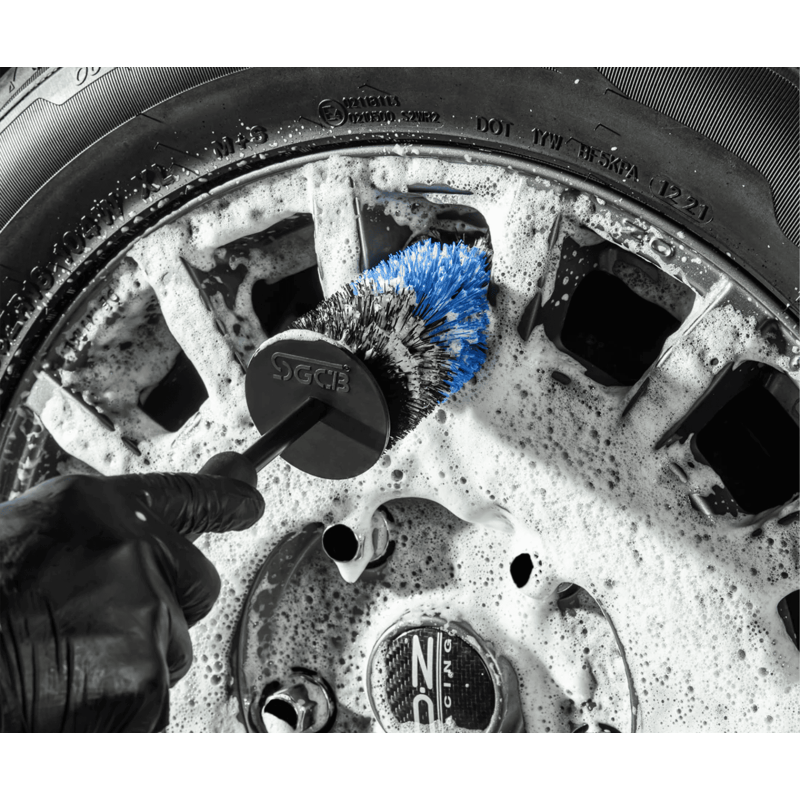 Нейлоновий йорш SGCB Wheel Cleaning Brush XL. Для чистки колісних дисків