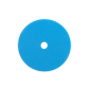 Полірувальний круг SGCB DA Buffing Pad Dark Blue Ø150 mm. З м'якого поролону, Ø150/160 мм