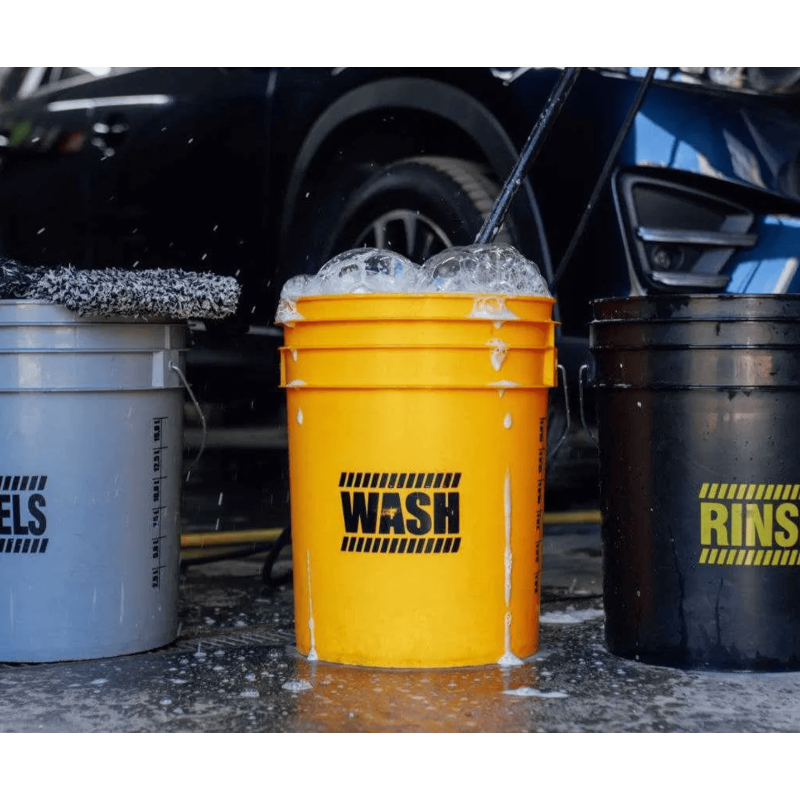 Work Stuff Detailing Bucket Black. Відро чорного кольору для мийки автомобіля