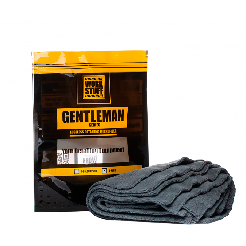Work Stuff Gentleman Basic 5-pack Grey. Набір з 5 мікрофібр сірого кольору
