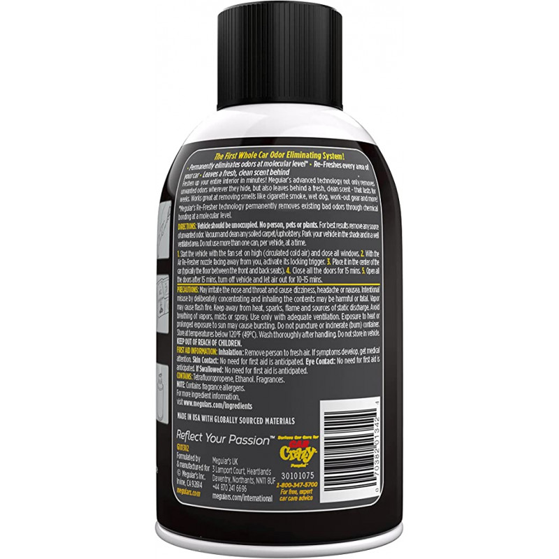 Нейтралізатор запахів Meguiar's Air Refresher Black Chrome Scent