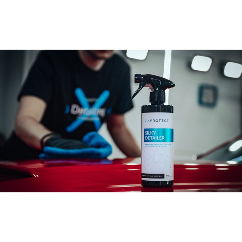 Детейл-спрей для швидкого відновлення глянцю та гідрофобуFX Protect Silky Detailer, 500 мл