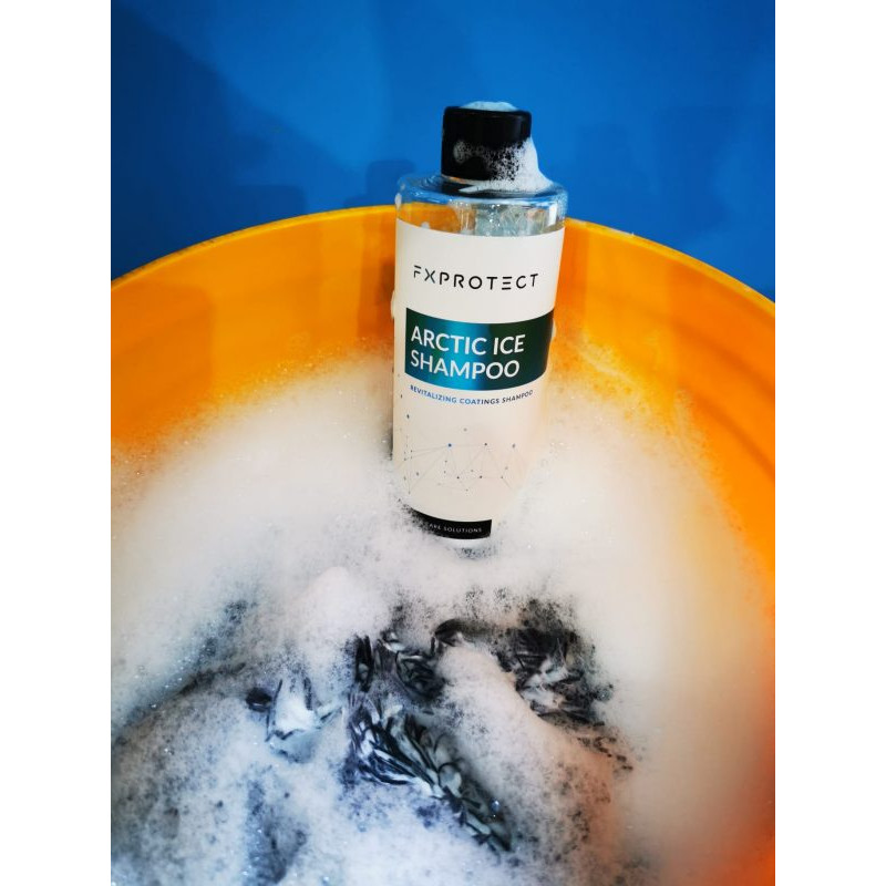 Відновлюючий кислотний шампунь від мінеральних відкладень FX Protect Arctic Ice Shampoo, 50мл